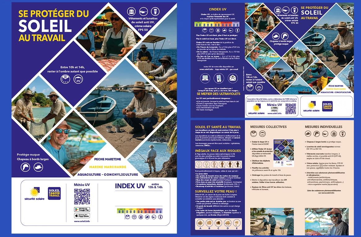 Dépliant et affiche Pêche maritime