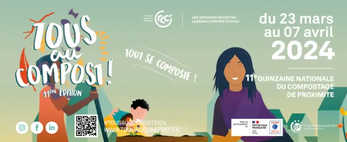 Affiche : Tous au composte du 23 mars au 07 avril 2024
