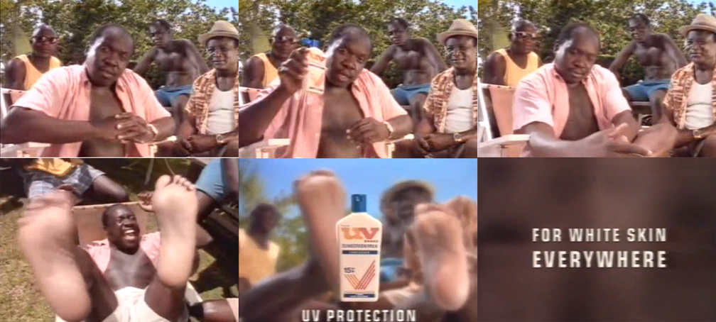 Uv sunscreen commercial