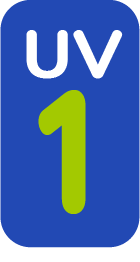 Indice d'UV 1
