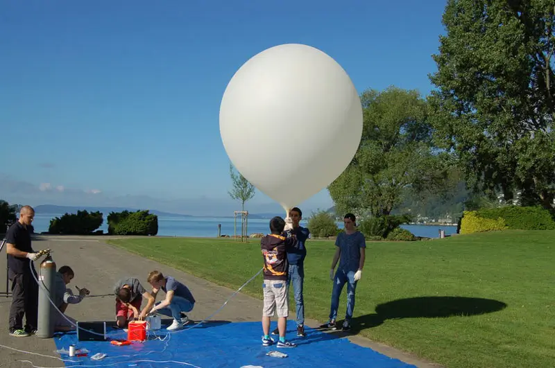 animation avec ballon