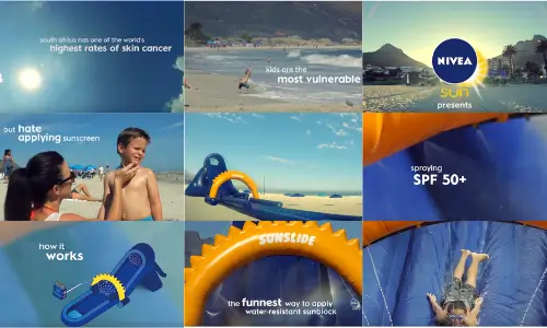 Sunslide (tobogann) de Nivea