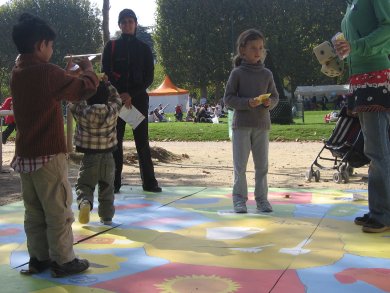 Jeu du soleil géant