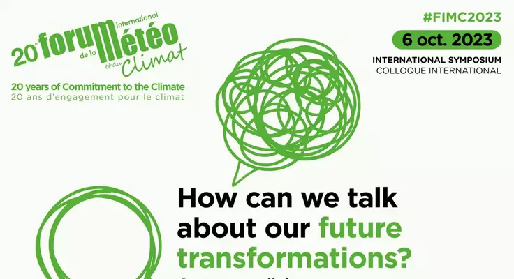 Affiche Comment dialoguer sur nos transformations futures ? 6 octobre 2023