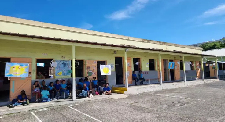photo d'une école en martinique
