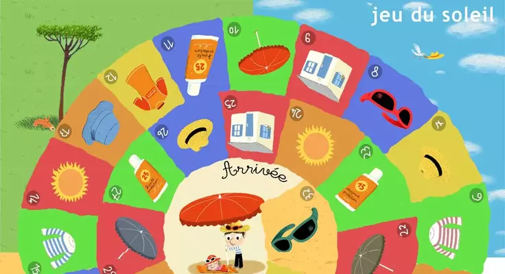 Jeu du soleil géant