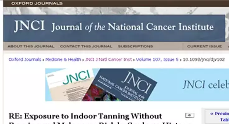 image du "journal of the national cancer institute"