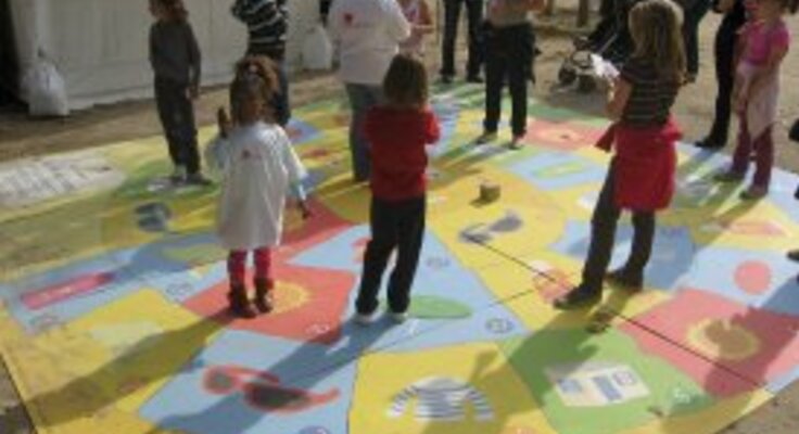 Jeu du soleil géant